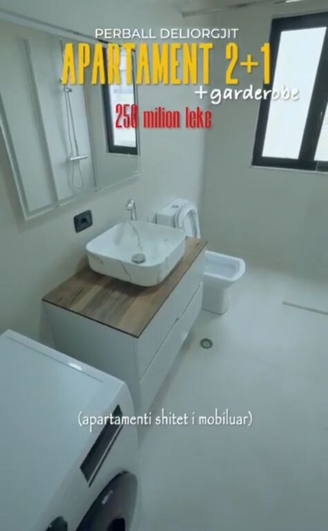 Apartment 2+1 for sale opposite Delijorgji near the palace with arrows