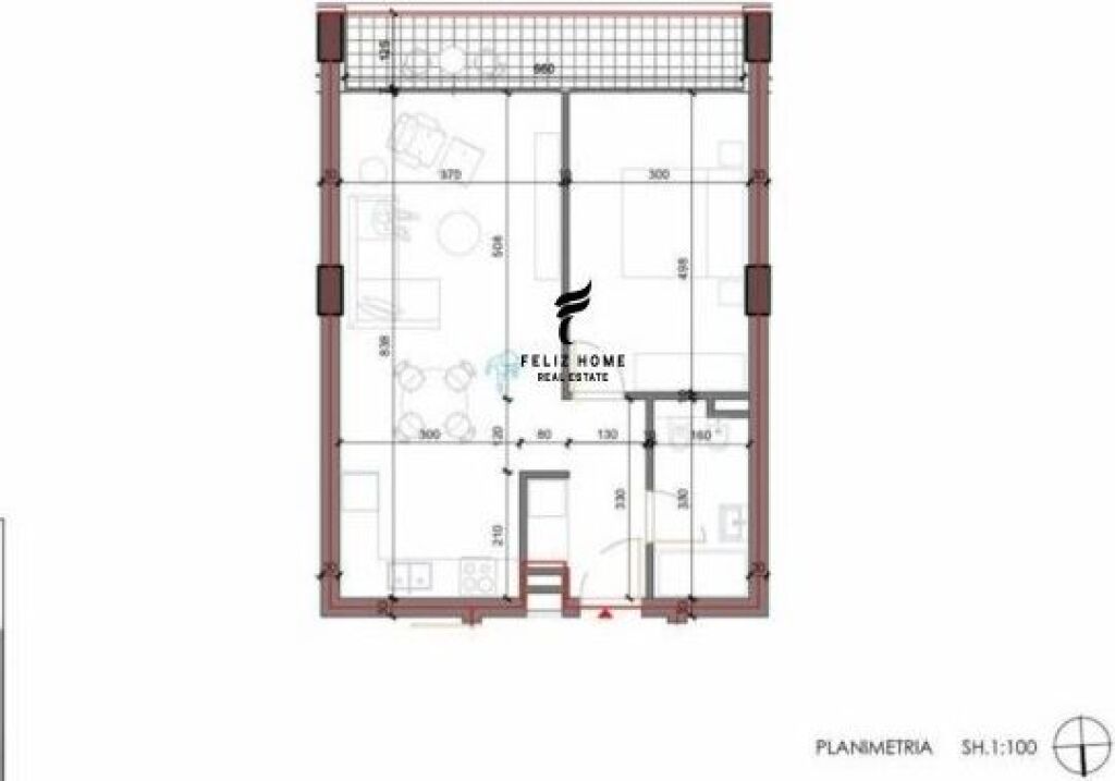 FOR SALE APARTMENT 1+1 SHKOZE 10,300,000 LEKE FH-68792