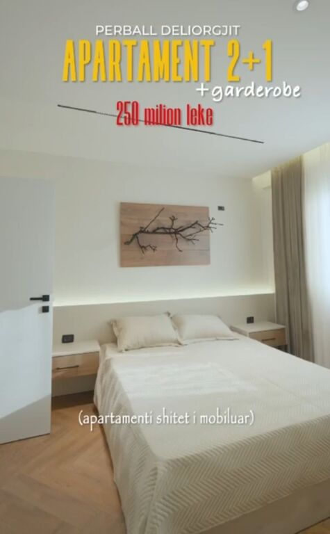 Apartment 2+1 for sale opposite Delijorgji near the palace with arrows