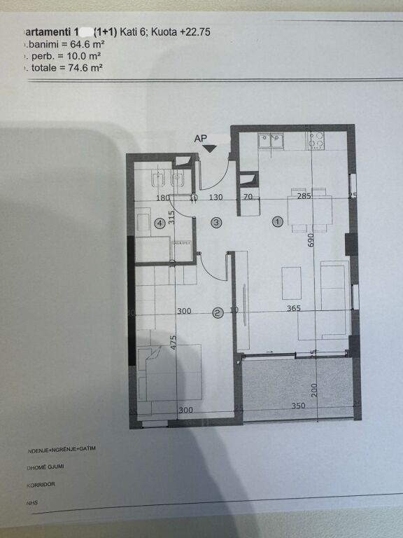 Apartment 1+1 for sale Astir  Residence Moa !