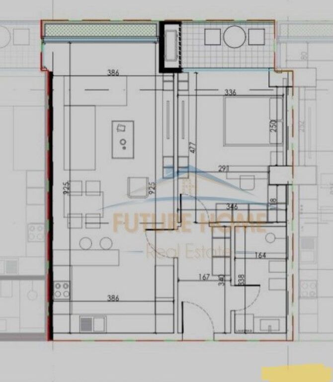 Shitet, Apartament 1+1,Lion Park II Residence , Tiranë