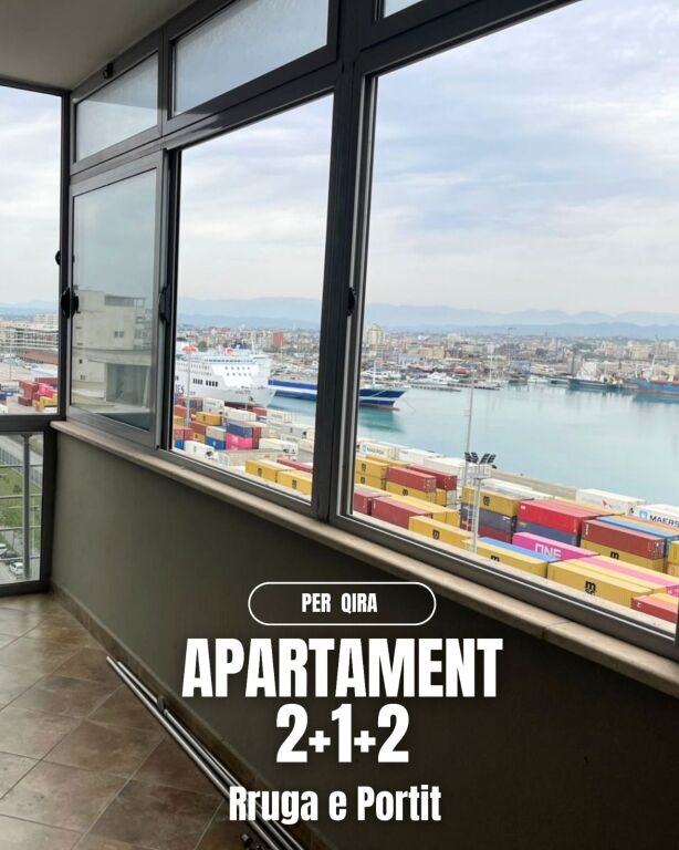 AFFITTASI APPARTAMENTO 2+1+2 – VIA DEL PORTO, DURRËS