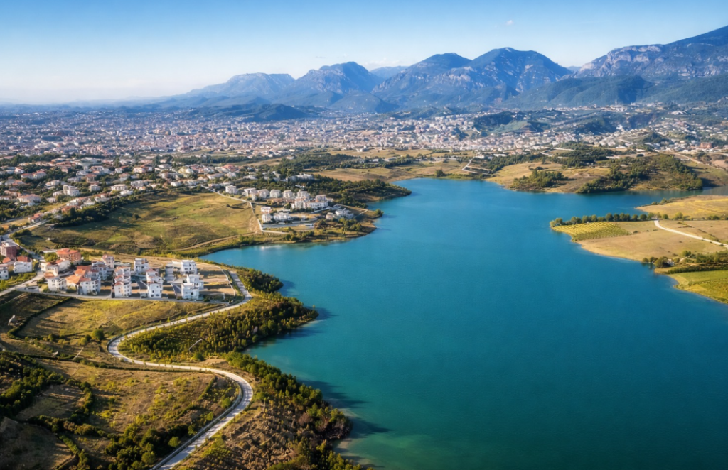 3-Storey Individual Villa for Sale – Tërfili Residence, Farka Lake