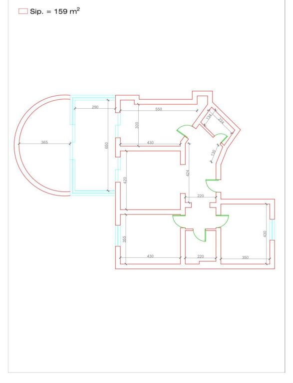 OFFICE FOR RENT 159M2 KOSOVARVE STREET