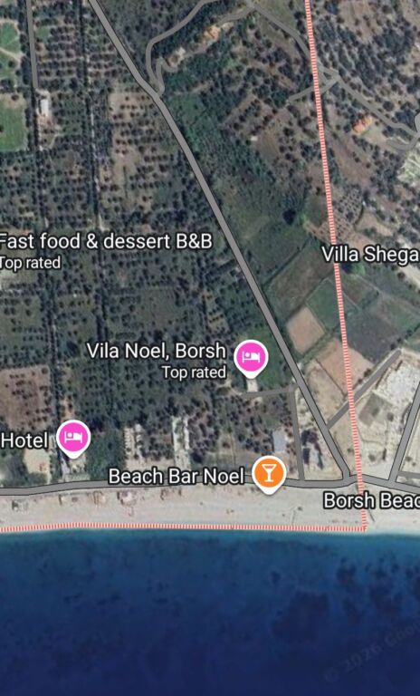 TERRENO IN VENDITA A BORSH A 400m DAL MARE