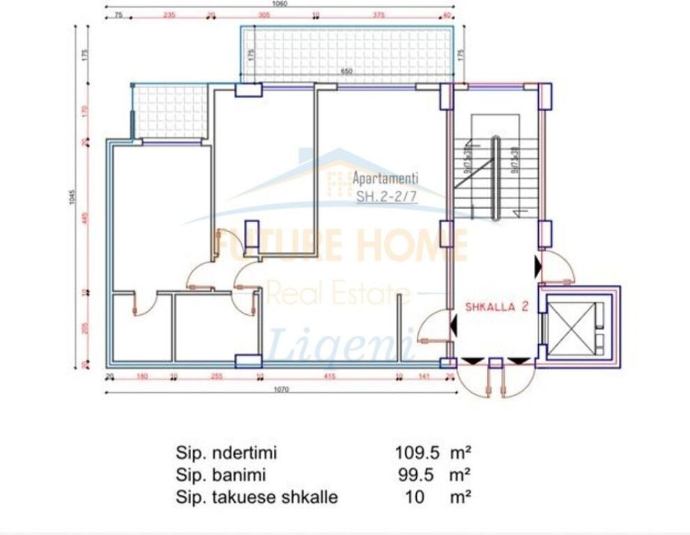 In vendita 2+1 fronte strada, Kinostudio 179.000€