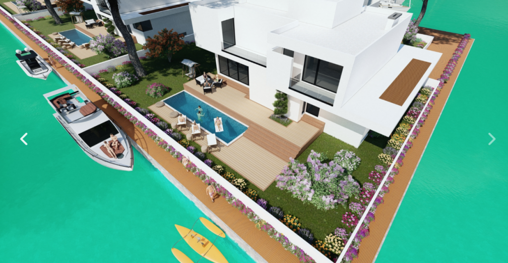 🏘️Villa Individuale su 2 piani in vendita a Turquoise Marina, Baia di Lalzi❗