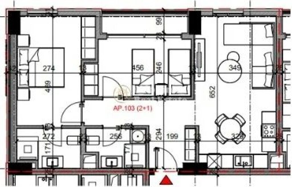 Vendita | Appartamento 2 + 1 | Via Bardhyl | 236880 €