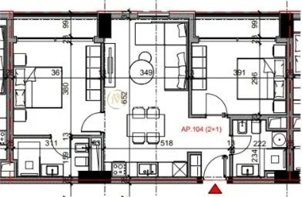 Vendita | Appartamento 2 + 1 | Via Bardhyl | 234960 €