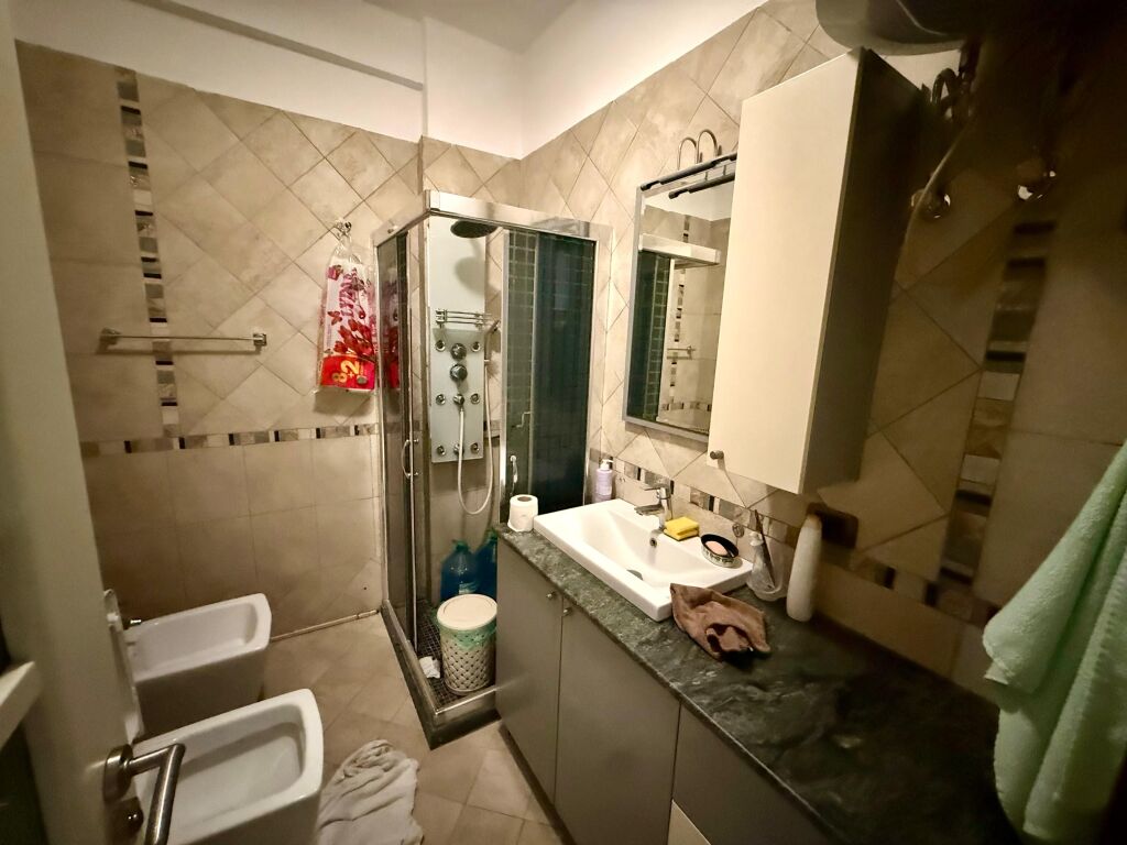 📣 FOR SALE Apartment 2+1 With 2 Bathrooms And 2 Balconies 📍 Kodra e Diellit, Near Eleonora ✨   🏢 New Building  🪜 3rd Floor (With Elevator)  📐 Gross Area 133 m2  📐 Net Area 120 m2  🛋️ Sold Furnished  📂 With Mortgage   💶 Price 247,000 Euro