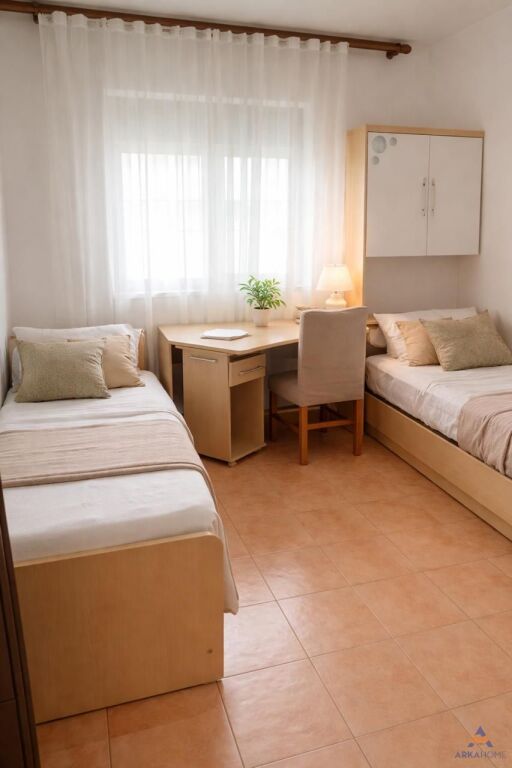 FOR RENT APARTMENT 2+1 "MILLO DUCI STREET, BEHIND THE ENGINEERING DORMITORIES" 550 EURO