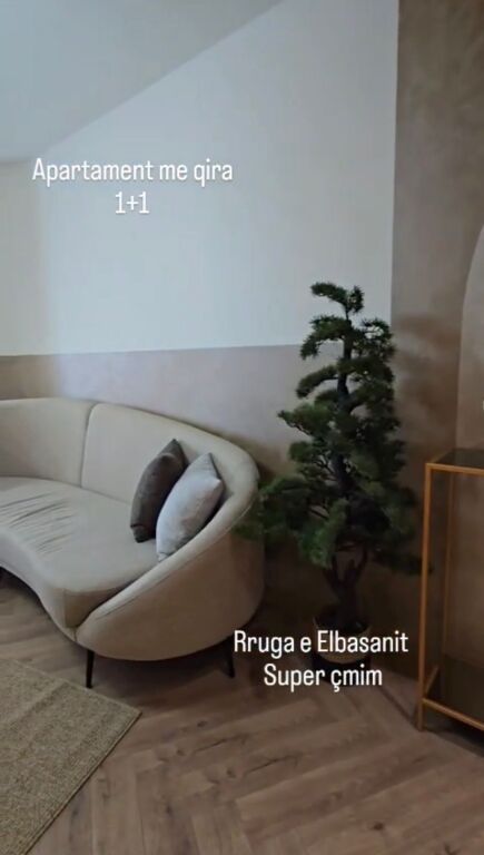 Apartment 1+1 for rent near Elbasan Road