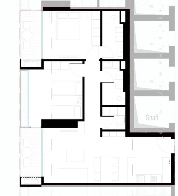 Apartment 2+1 + 2 toilets + 2 balconies + laundry, 📍 Lion 2 Residence OPPORTUNITY for sale!