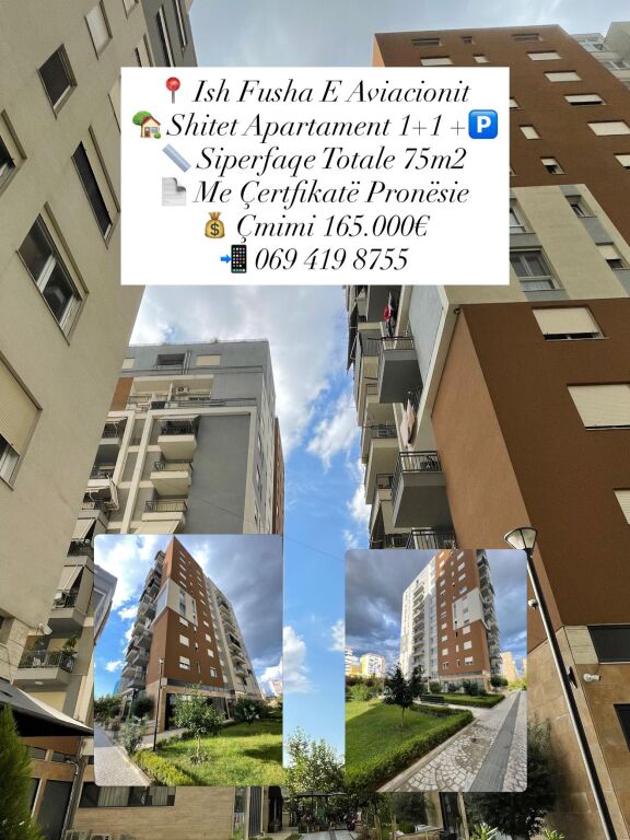 ✨Appartamento 1+1 + 🅿️ in Vendita | 📍Ex Campo di Aviazione