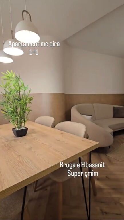 Apartment 1+1 for rent near Elbasan Road