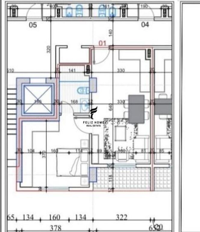 VENDESI APPARTAMENTO 1+1 PASKUQAN 60.900 EURO  FH-69215