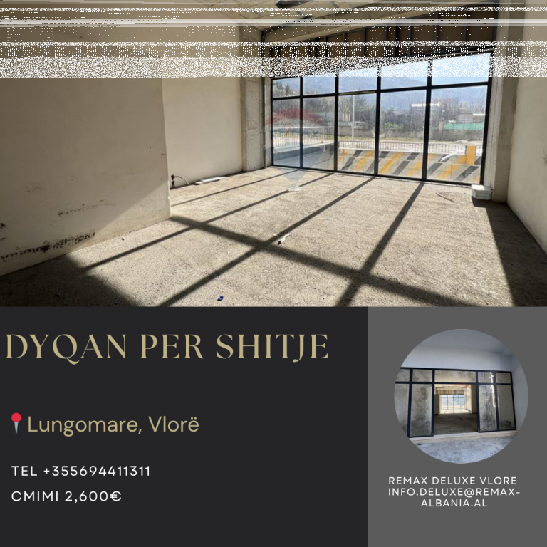 🏪 SUPER OCCASIONE SUL LUNGOMARE, VLORË!
