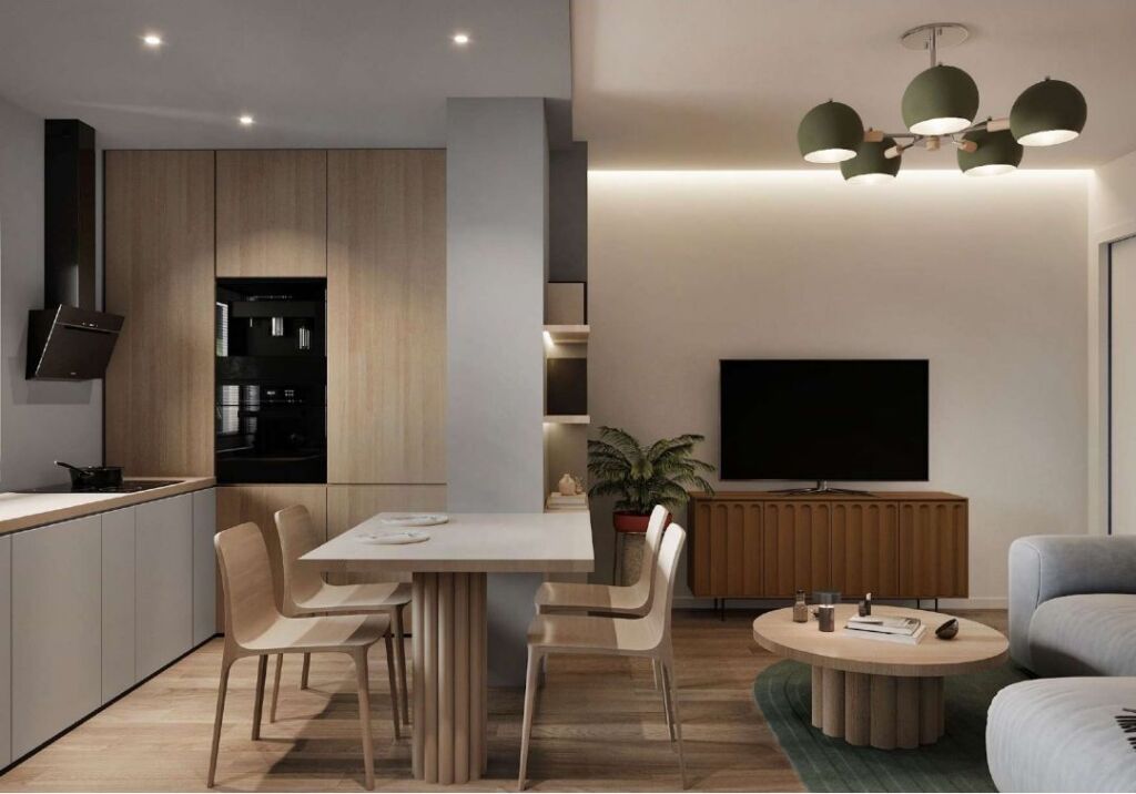 1+1 apartment for rent on Elbasanit Street