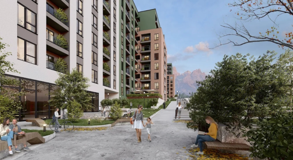 Appartamento 1+1 in Vendita – Tirana View Residence, Paskuqan