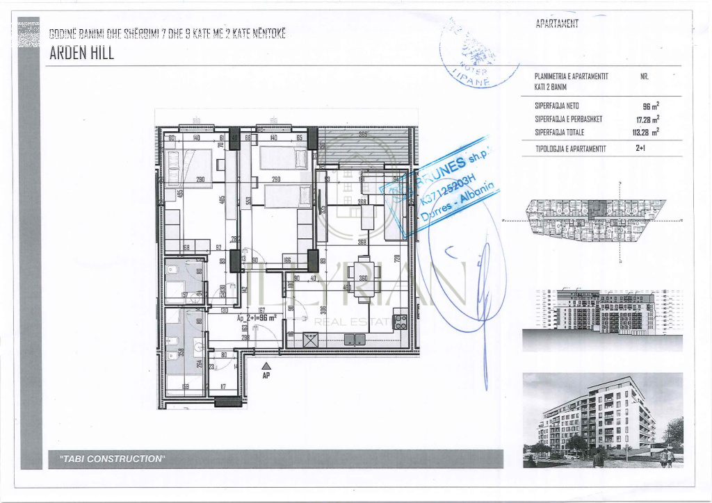 Appartamento 2+1 in vendita – Arden Hill