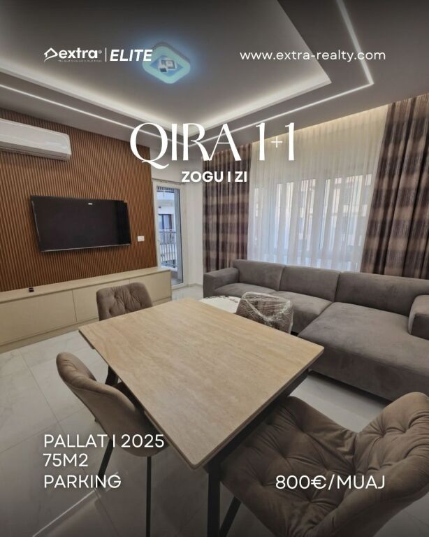 Apartament 1+1+Post Parkingu Zogu Zi