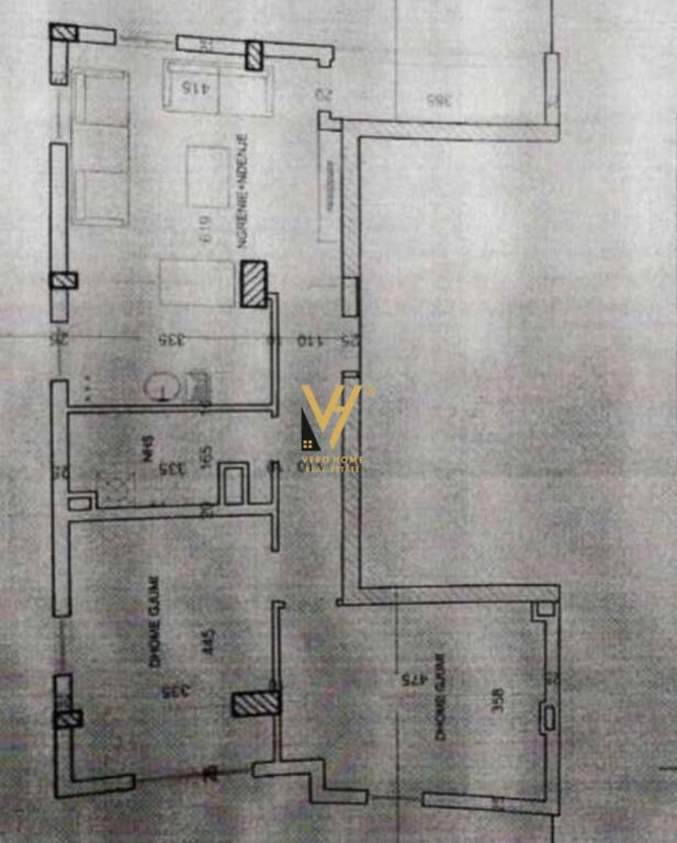 VENDESI APPARTAMENTO 2+1+VERANDA A XHAMLLIK 250.000 EURO