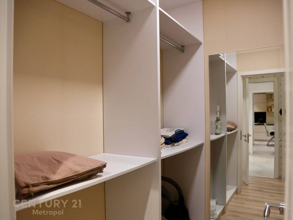 An exclusive 2+1+2 apartment is offered for sale in one of the most elite towers of Tirana, Ambasador 3!