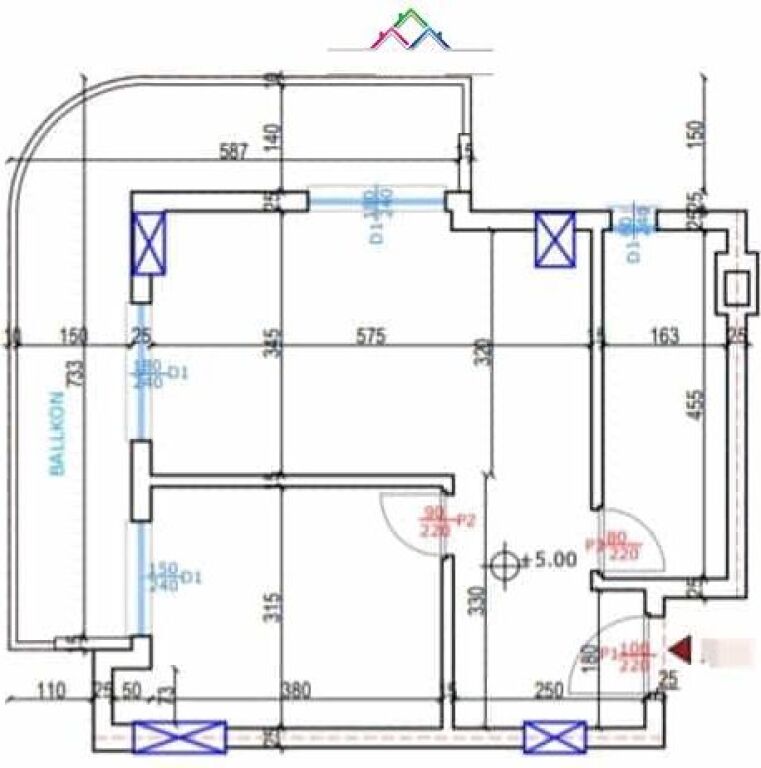 Appartamento In Vendita 1+1 A Qerret (ID BDR30) Kavaje