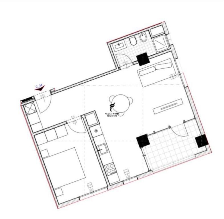 IN VENDITA APPARTAMENTO 1+1 ASTIR 88.000 EURO FH-69558