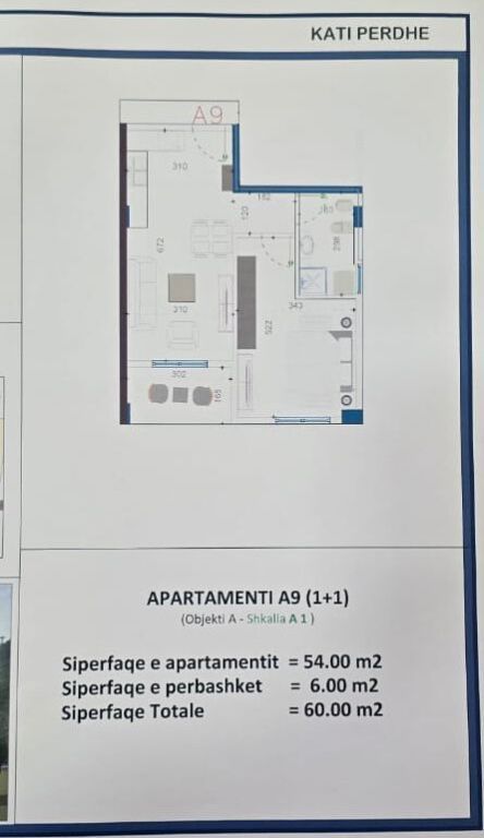 Vendesi Appartamenti 1+1 – Residenza Oriental, Golem