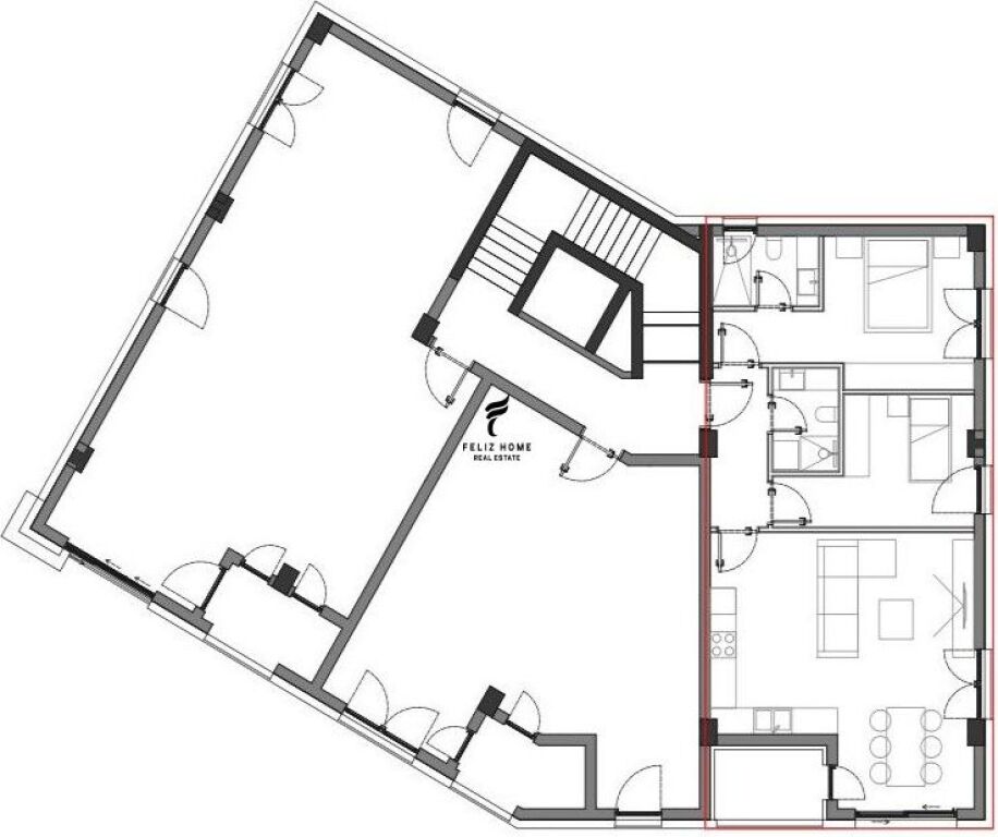 FOR SALE APARTMENT 2+1 PALASE 286,600 EURO FH-69752