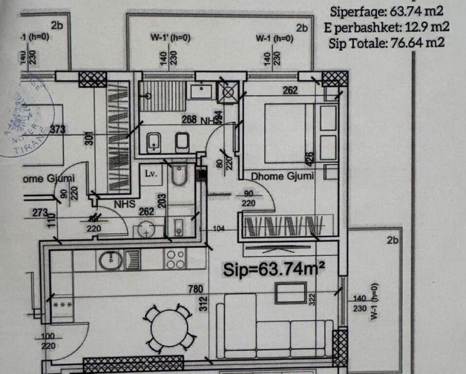 APARTAMENT 1+1 NË SHITJE – TIRANA PORTA E RE