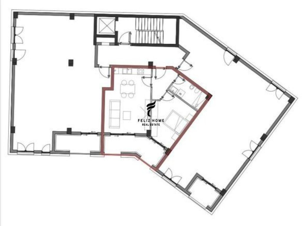 FOR SALE APARTMENT 1+1 PALASE 228,500 EURO FH-69726