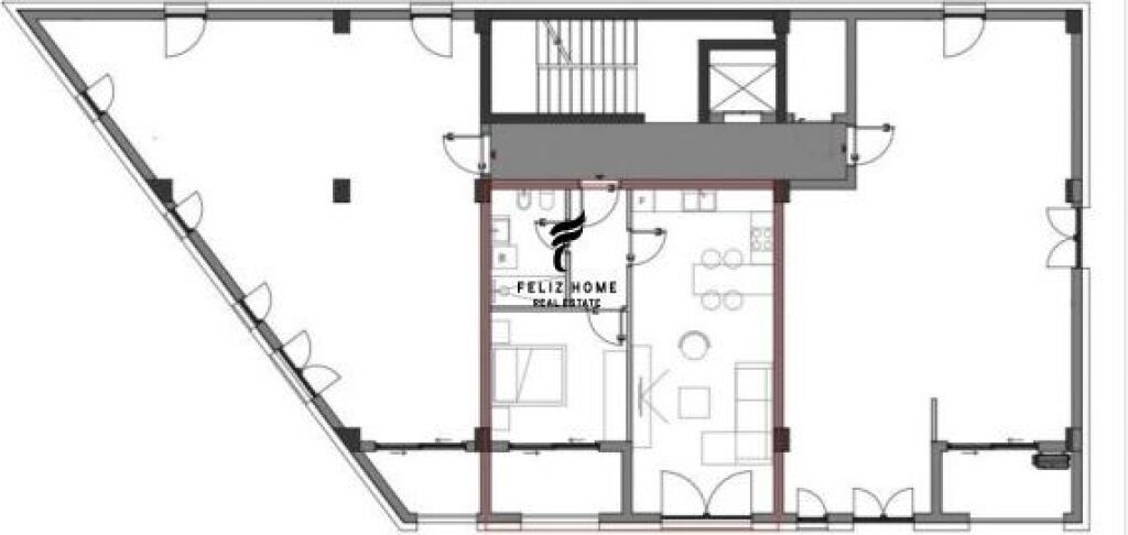 FOR SALE APARTMENT 1+1 PALASE 214,500 EURO FH-69709