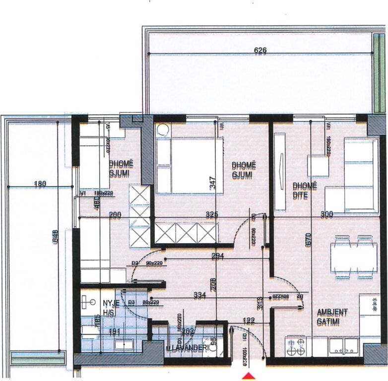 ✨Shitet Apartament 2+1 me Verandë 📍Ish Fusha e Aviacionit