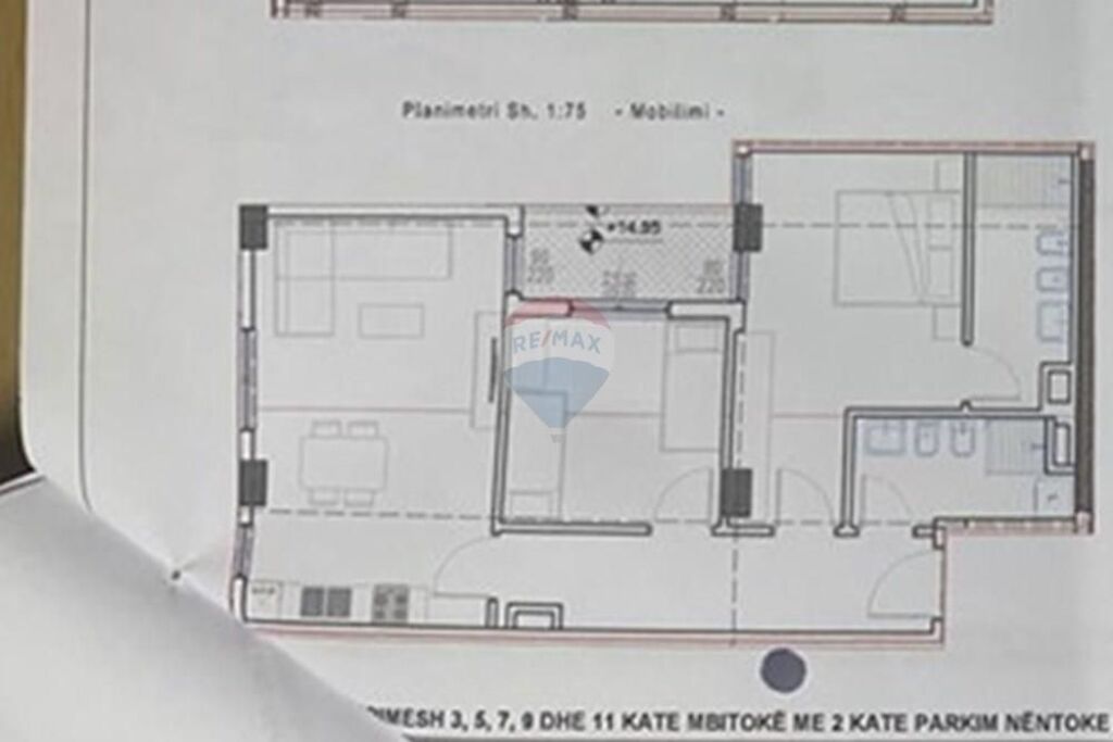 APARTMENT 2+1+2 FOR SALE AT THE PARIS MUNICIPALITY
