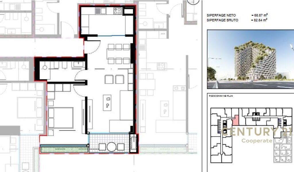 In vendita 1+1 Lion 2 Residence