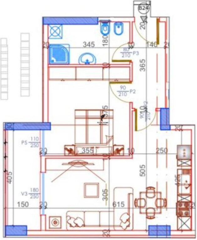 FOR SALE APARTMENT 1+1 KAMEZ 64,000 EURO FH-69906