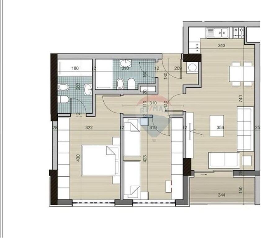 Apartament + Parkimi- Për Shitje - Univers City
