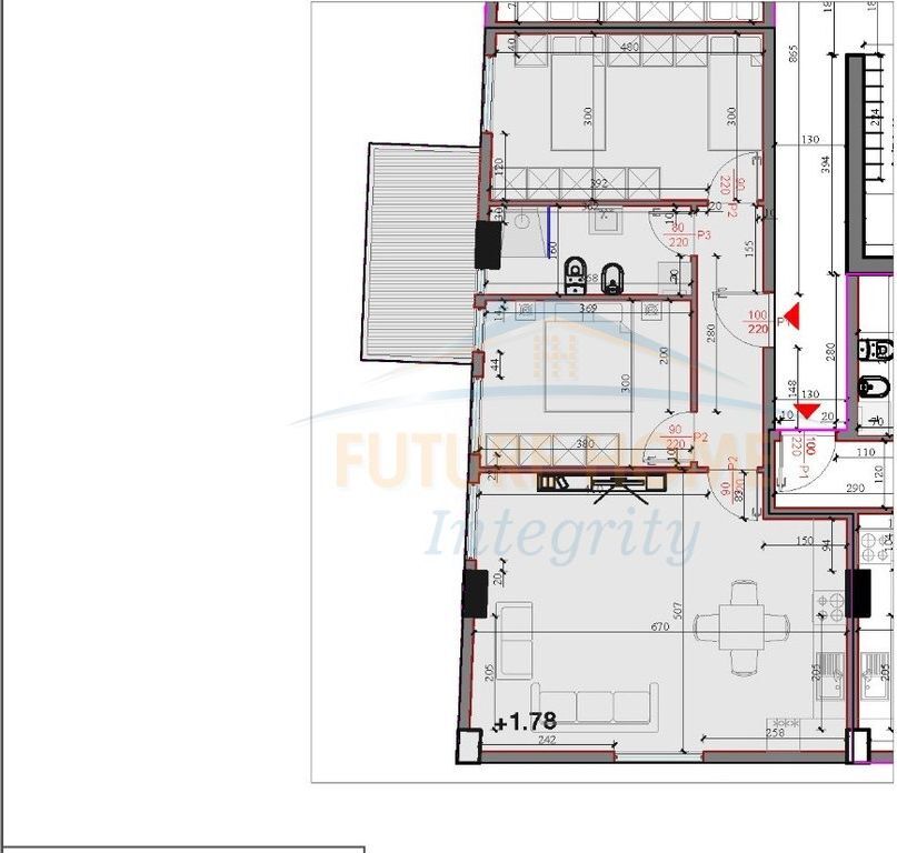 In vendita, Appartamento 1+1+Veranda, Residenza Kodra e Liqenit, Paskuqan, Tirana.