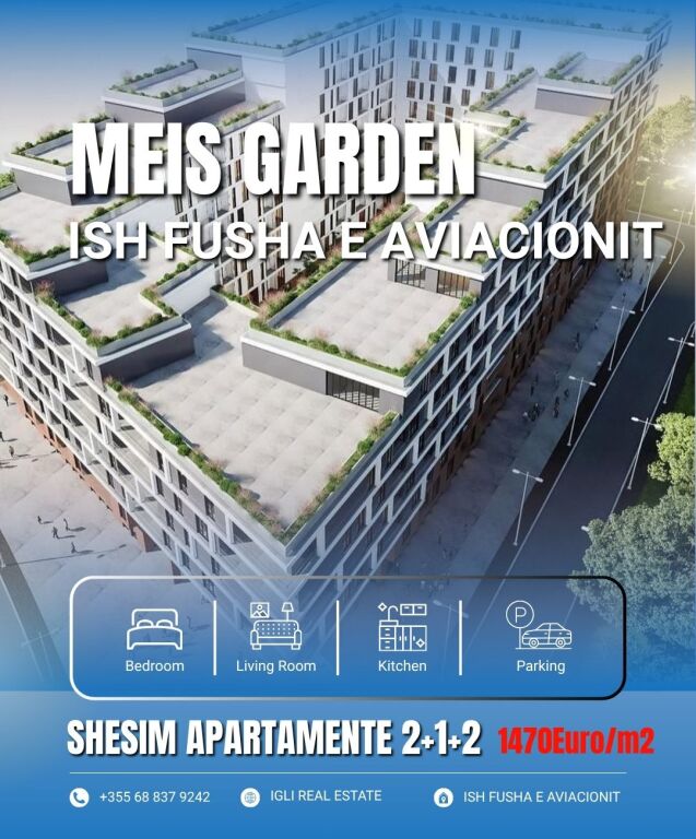 🚨SHESIM APARTAMENTE 2+1 MEIS GARDEN !
