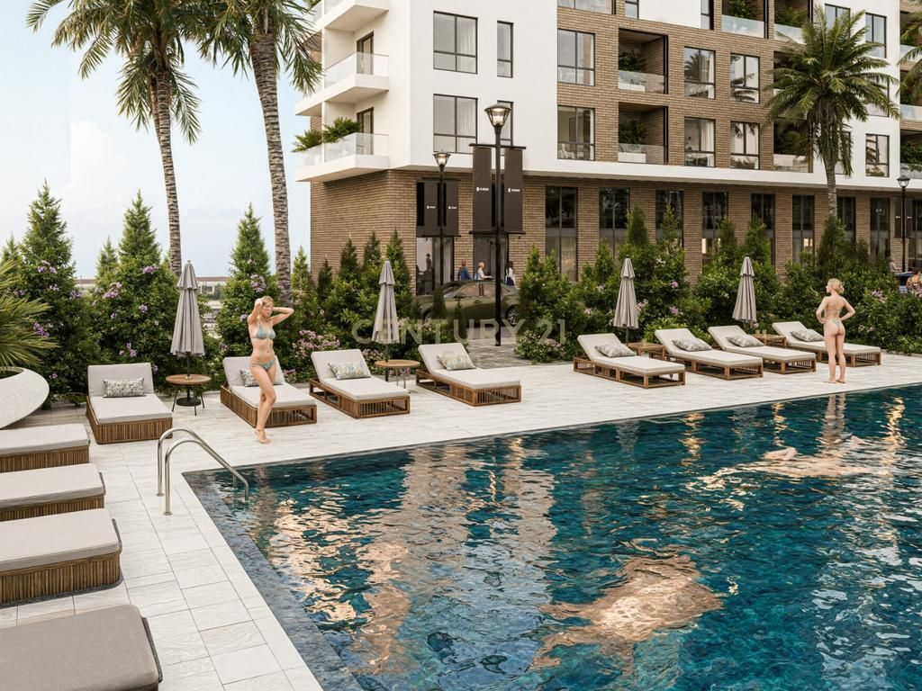 WE SELL APARTMENT 1+1 5TH FLOOR AT "VIZION 2 RESIDENCE" IN GOLEM !