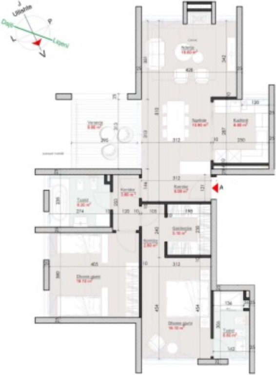 Appartamento 2+1 in Vendita – Green Valley Residence