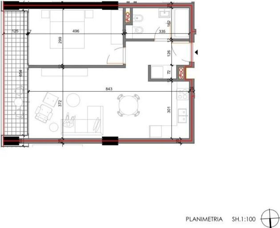 Apartment 1+1 for sale – Forest Residence (Shkozë)