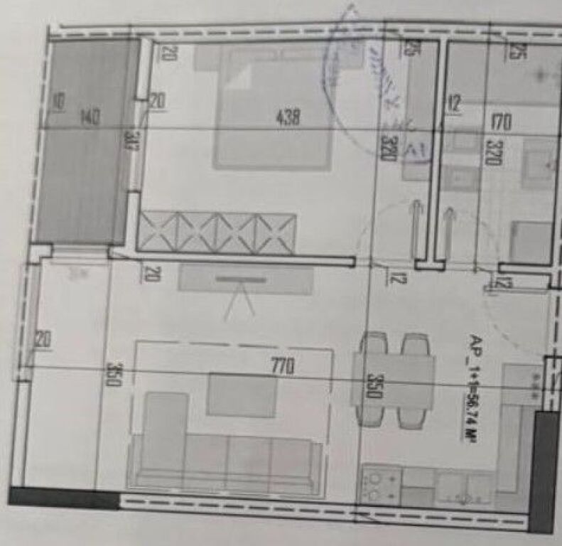🏢Apartment 1+1 for sale at Tirana View Residence in Paskuqan!