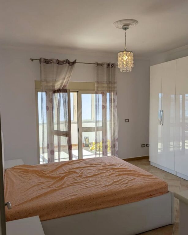 For rent  Apartment 3+1+2 with Veranda near the Stadium, Durres – Newly Renovated and Furnished.