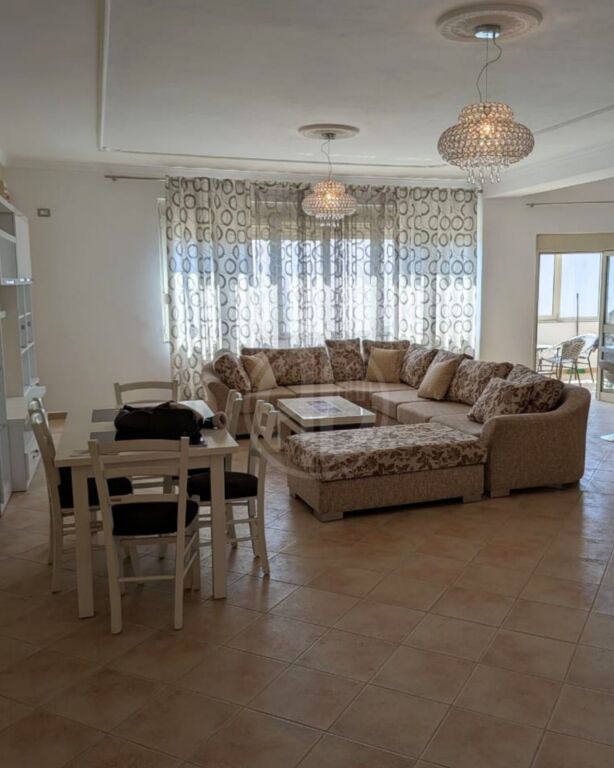 For rent  Apartment 3+1+2 with Veranda near the Stadium, Durres – Newly Renovated and Furnished.