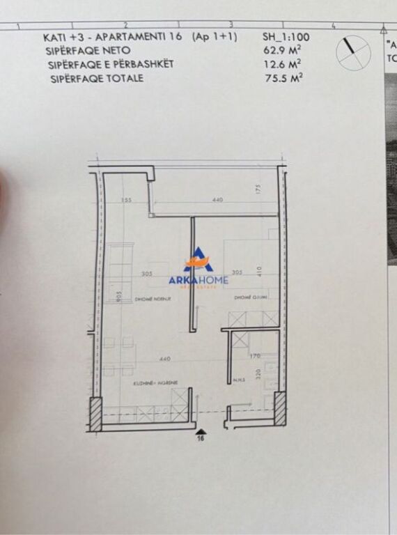 FOR SALE APARTMENT 1+1 "ASTIR RESIDENCE" 79300 EURO