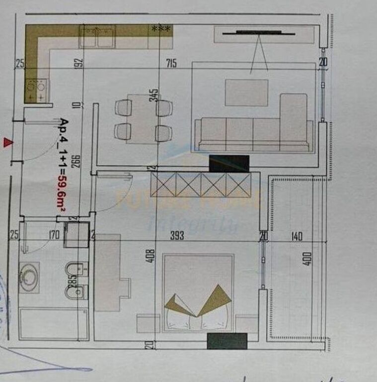 1+1 at "Color Splash Residence" – Uninhabited &amp; Paid Administration! ✨