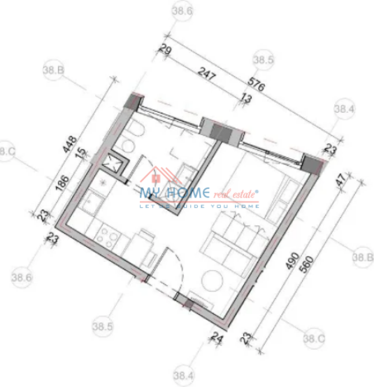 Monolocali in Vendita Complesso Mangalem 21 Tirana